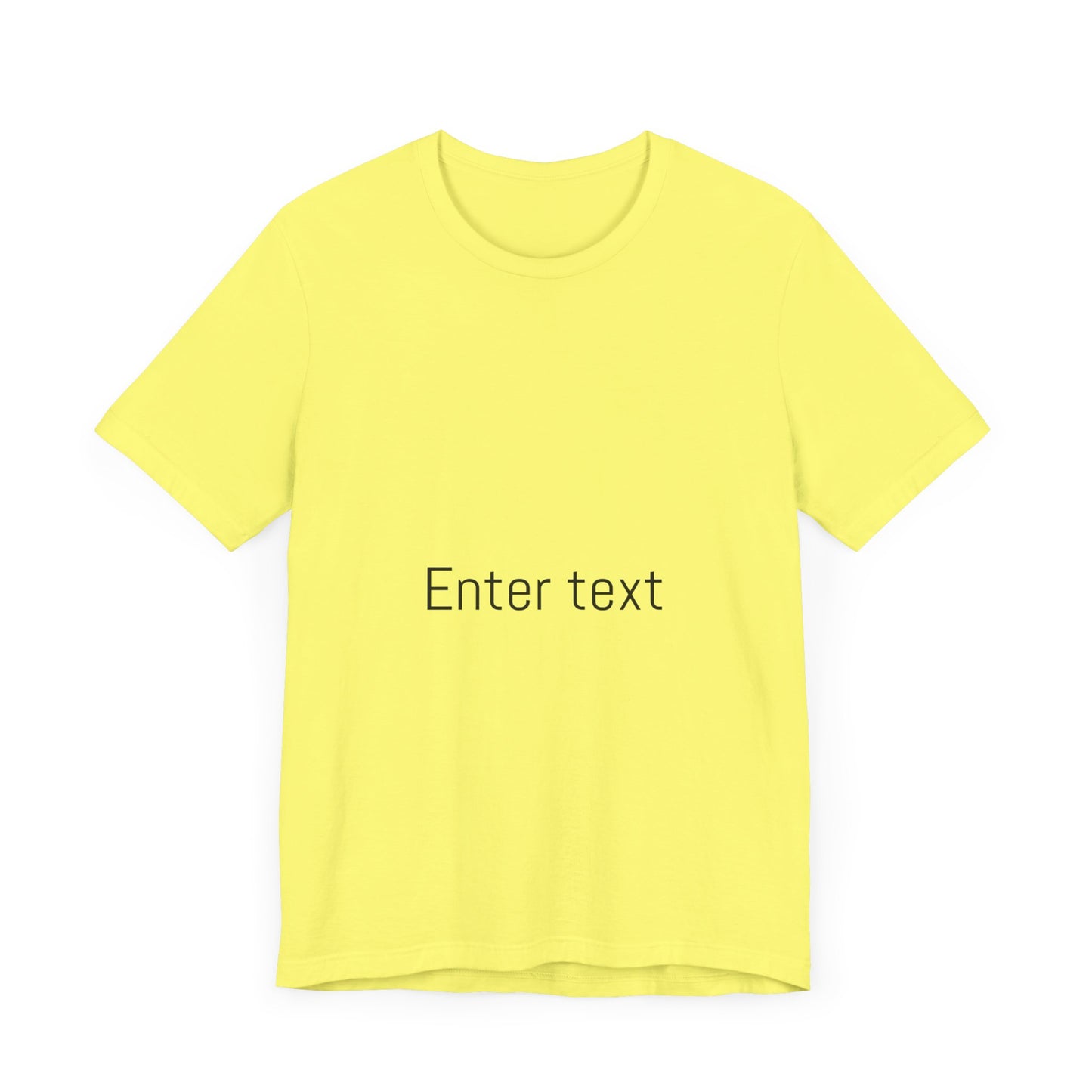 Unisex Jersey Short Sleeve Tee