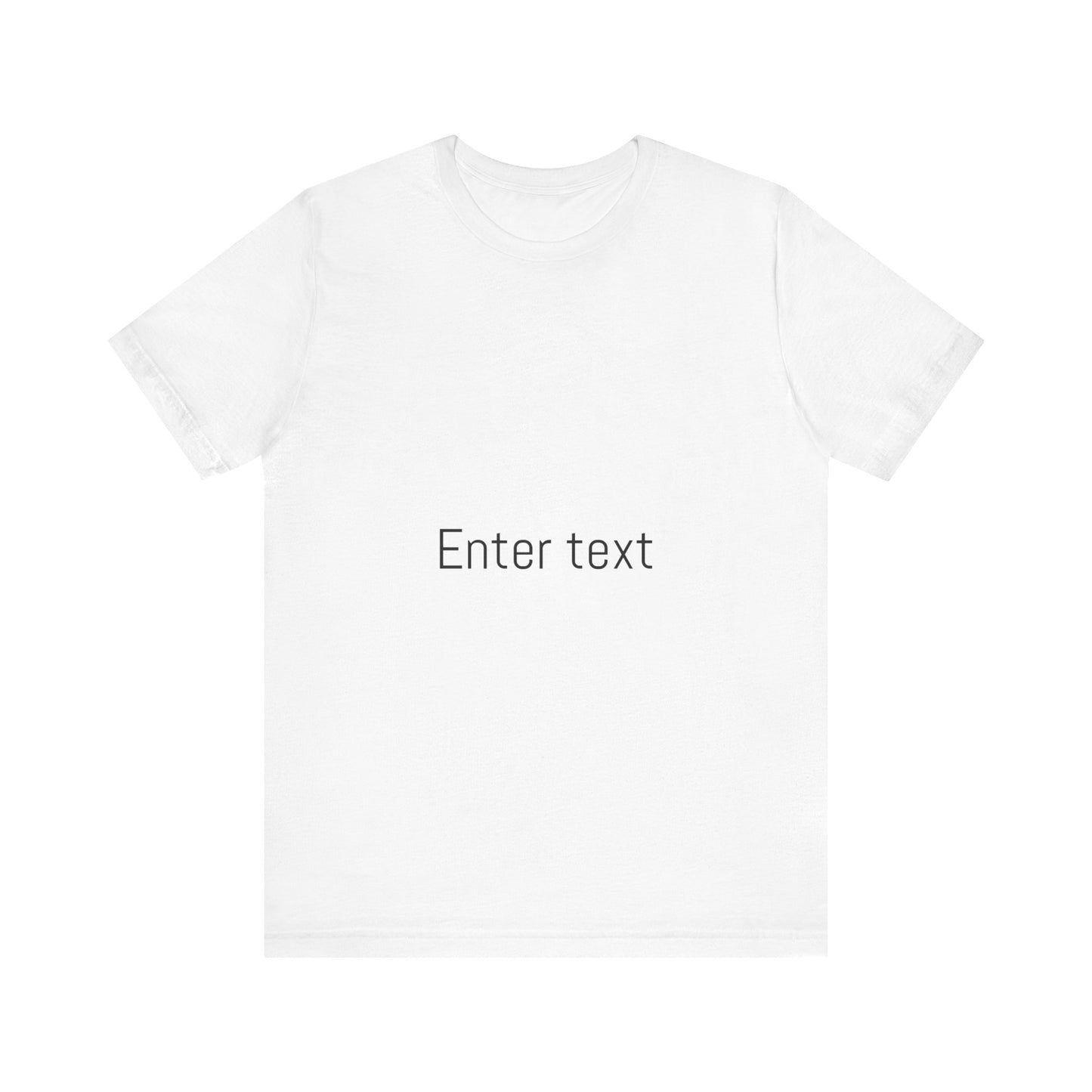 Unisex Jersey Short Sleeve Tee