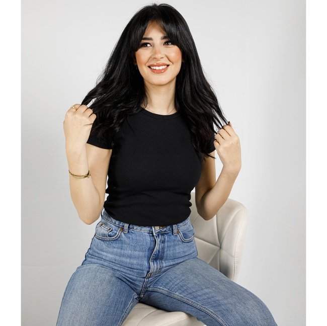 Natural hair extensions, classic clips